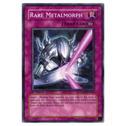 Yu-Gi-Oh! - Structure Deck - Machine Re-Volt - Rare Metalmorph (Common) SD10-EN035