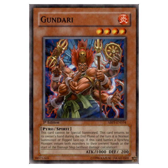 Yu-Gi-Oh! - Absolute Powerforce - Gundari (Common) ABPF-EN034