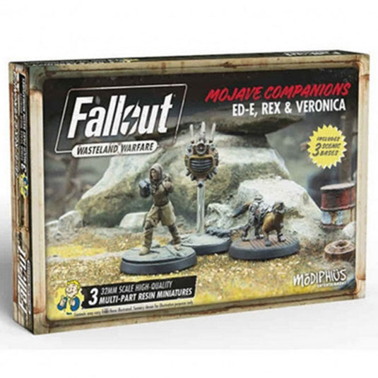Fallout - Wasteland Warfare - Ed-E, Rex and Veronica