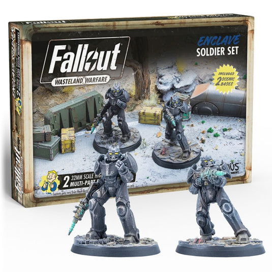 Fallout - Wasteland Warfare - Enclave - Soldier Set