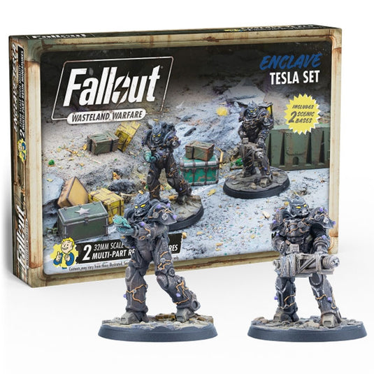 Fallout - Wasteland Warfare - Enclave - Tesla Set