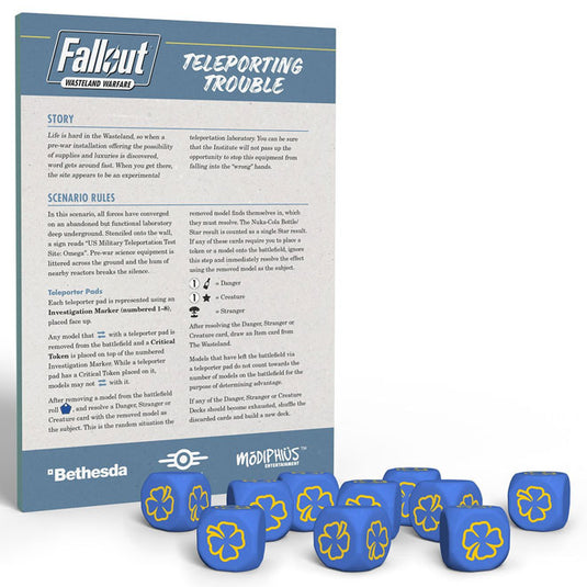 Fallout - Wasteland Warfare Accessories - Institute Organised Play Pack