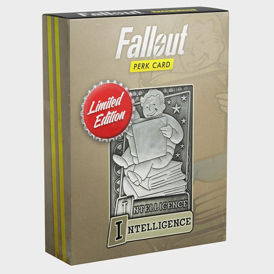 Fallout Limited Edition Perk Card - Intelligence