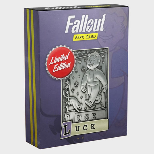 Fallout Limited Edition Perk Card - Luck