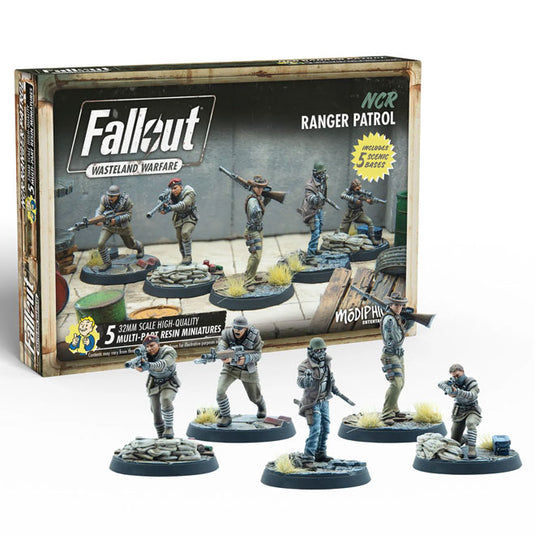 Fallout - Wasteland Warfare - NCR - Ranger Patrol