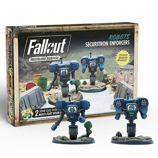 Fallout - Wasteland Warfare - Robots - Securitron Enforcers