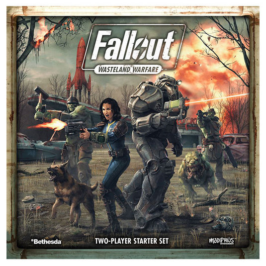 Fallout - Wasteland Warfare - Two Player PVC Starter Set