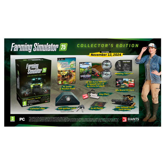 Farming Simulator 25 Collectors Edition Contents