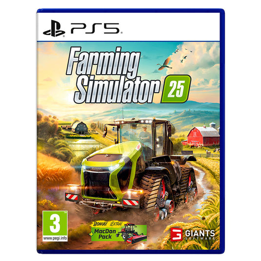 Farming Simulator 25 PS5 Front