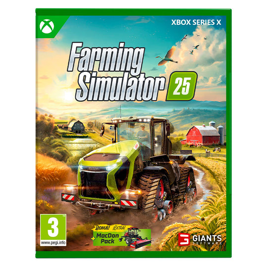 Farming Simulator 25 Xbox Series X Front