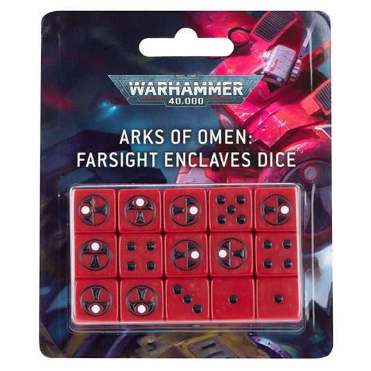 Warhammer 40,000 - Arks of Omen - Farsight Enclaves - Dice Set