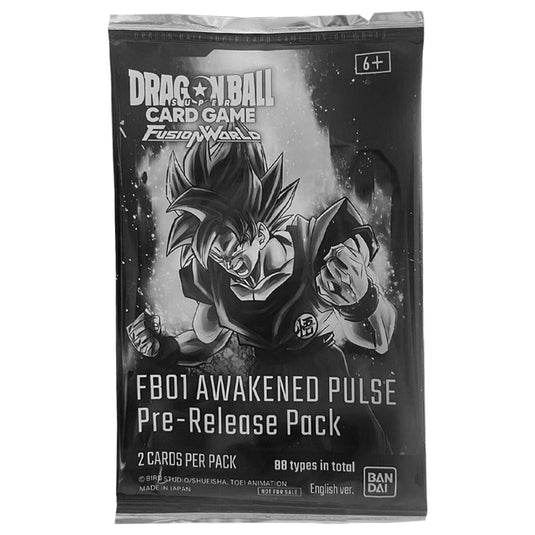 Dragon Ball Super Card Game - Fusion World - FB01 Awakened Pulse - Pre-Release Pack