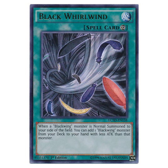 Yu-Gi-Oh! - Legendary Collection 5D's Mega Pack - Black Whirlwind (Ultra Rare) LC5D-EN138