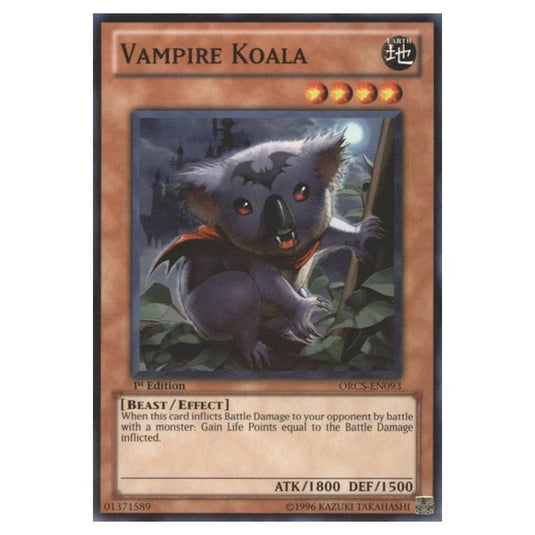Yu-Gi-Oh! - Order of Chaos - Vampiric Koala (Common) ORCS-EN093
