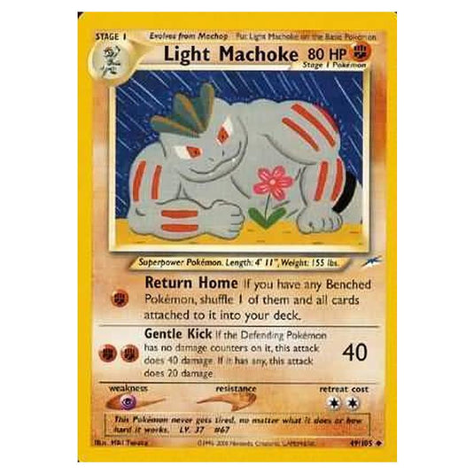 Pokemon - Neo Destiny - Light Machoke - 049/105