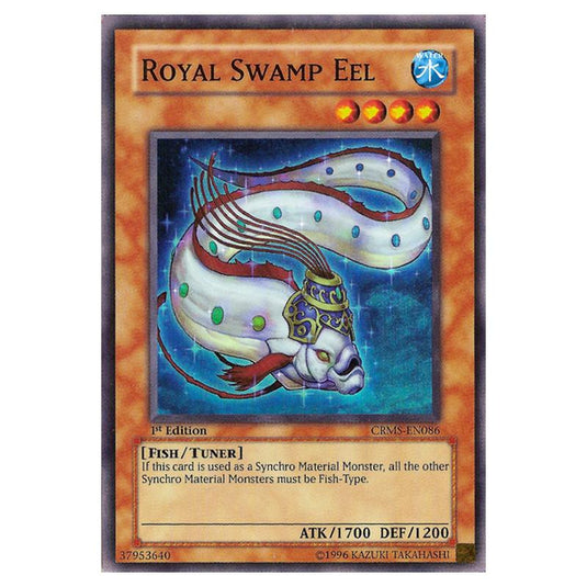 Yu-Gi-Oh! - Crimson Crisis - Royal Swamp Eel (Super Rare) CRMS-EN086