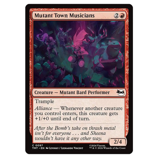 Magic The Gathering - Teenage Mutant Ninja Turtles - Mutant Town Musicians - 0097
