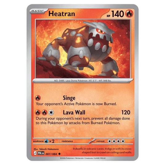 Pokemon - Mega Evolution - Pitch Black - Heatran - 007/084