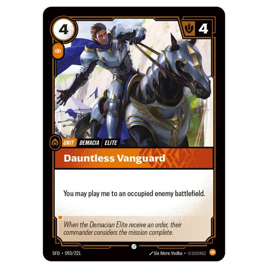 Riftbound: League of Legends TCG - Spiritforged - Dauntless Vanguard - 093/221