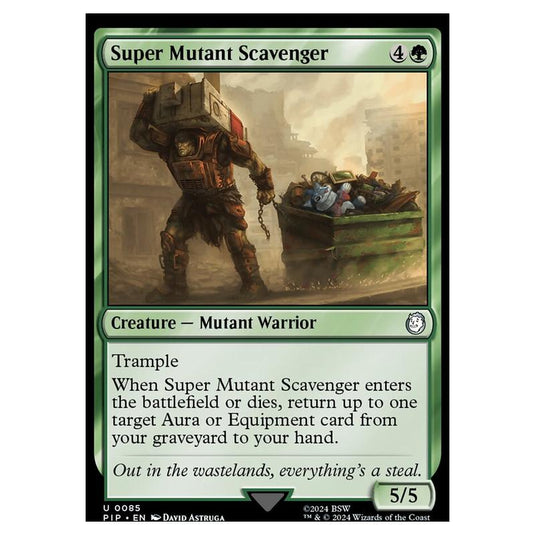 Magic The Gathering - Universes Beyond - Fallout - Super Mutant Scavenger - 0085
