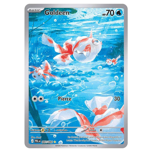 Pokemon - Mega Evolution - Pitch Black - Goldeen - 087/084