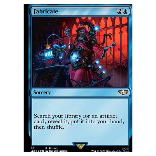 Magic The Gathering - Universes Beyond - Warhammer 40k - Fabricate - 181/168