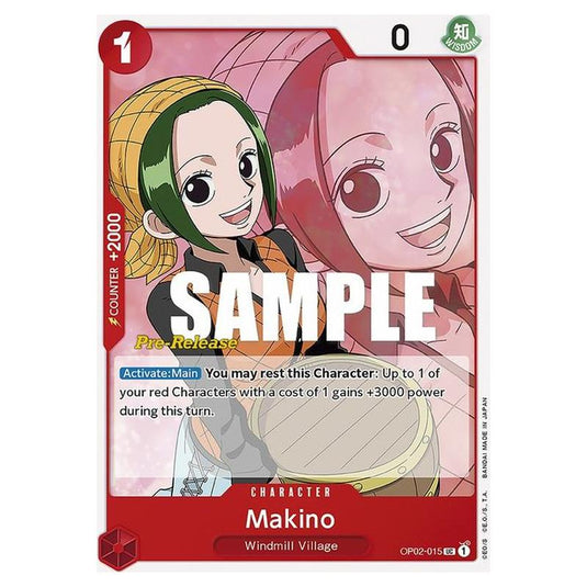One Piece - OP-02: Paramount War Promos - Makino - OP02-015