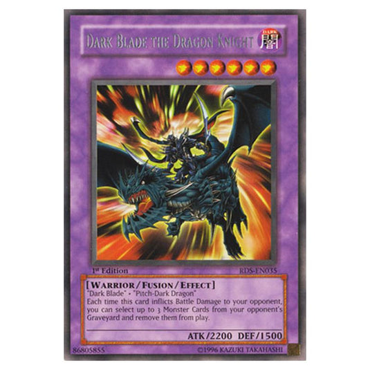 Yu-Gi-Oh! - Rise of Destiny - Dark Blade the Dragon Knight (Rare) RDS-EN035