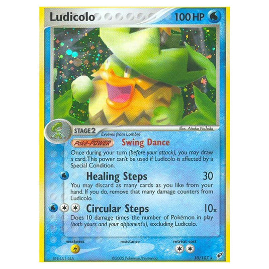 Pokemon - EX Deoxys - Ludicolo - 010