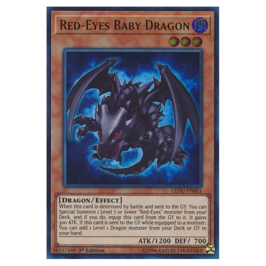 Yu-Gi-Oh! - Legendary Duelists - Red-Eyes Baby Dragon (Ultra Rare) LEDU-EN001