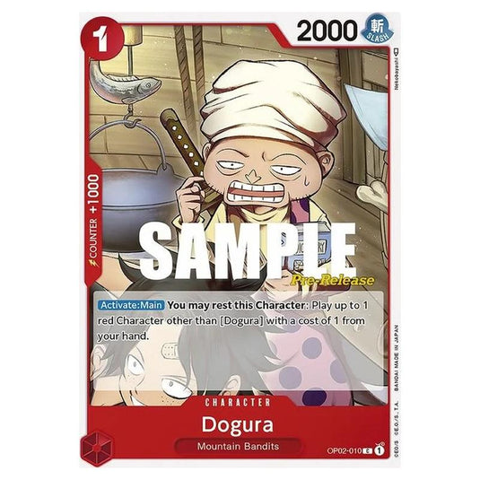One Piece - OP-02: Paramount War Promos - Dogura - OP02-010