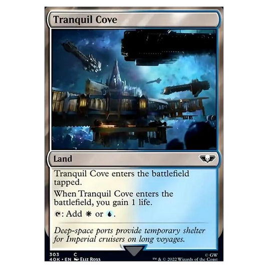 Magic The Gathering - Universes Beyond - Warhammer 40k - Tranquil Cove - 303/168