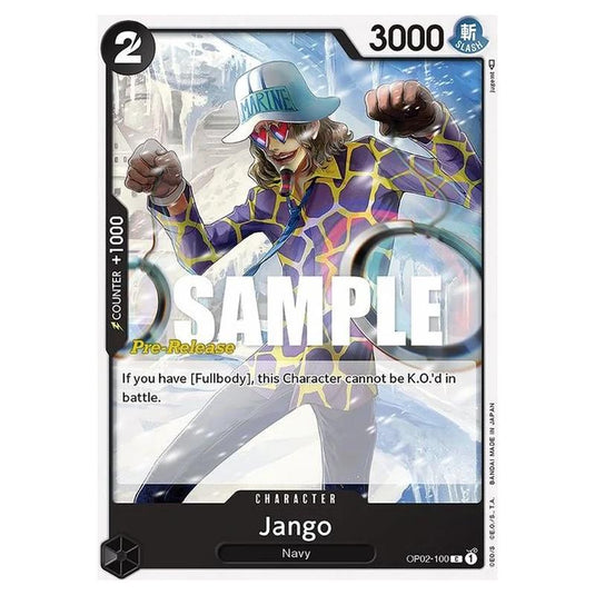 One Piece - OP-02: Paramount War Promos - Jango - OP02-100