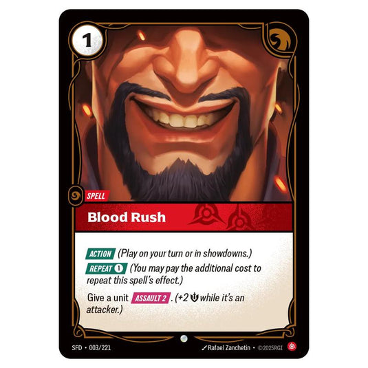 Riftbound: League of Legends TCG - Spiritforged - Blood Rush - 003/221
