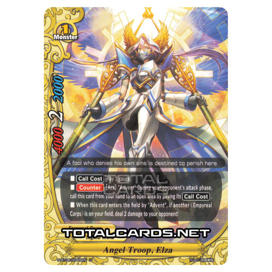 Future Card Buddyfight - Soaring Superior Deity Dragon - Angel Troop, Elsa (U) S-BT06/0045