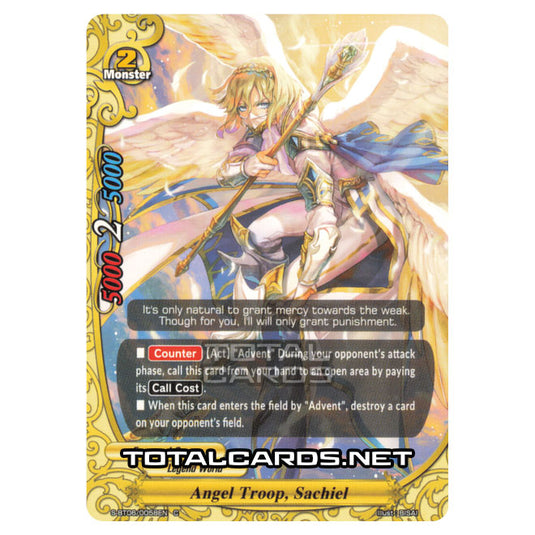 Future Card Buddyfight - Soaring Superior Deity Dragon - Angel Troop, Sachiel (C) S-BT06/0058