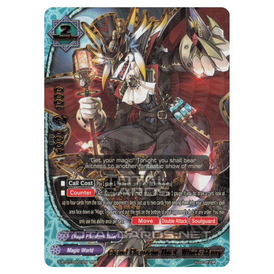 Future Card Buddyfight - Perfected Time Ruler - Grand Phantom Thief, Winds Harry (RRR) S-BT07/0001