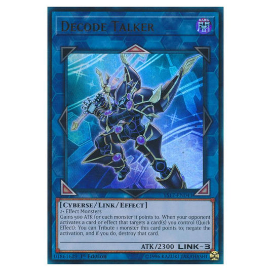 Yu-Gi-Oh! - Starter Deck - Link Strike - Decode Talker (Ultra Rare) YS17-EN041