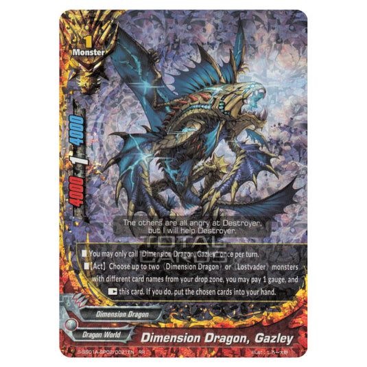 Future Card Buddyfight - Buddy Ragnarok - Dimension Dragon, Gazley (RR) S-SS01A-SP02/0021EN