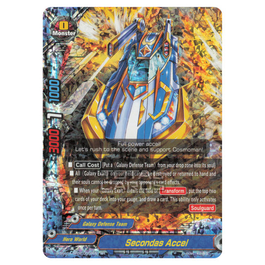 Future Card Buddyfight - Buddy Ragnarok - Seconders Accel (RR) S-SS01A-SP02/0058EN