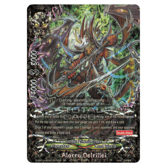 Future Card Buddyfight - Buddy Ragnarok - Alarro Delrillei (RR) S-SS01A-SP02/0070EN