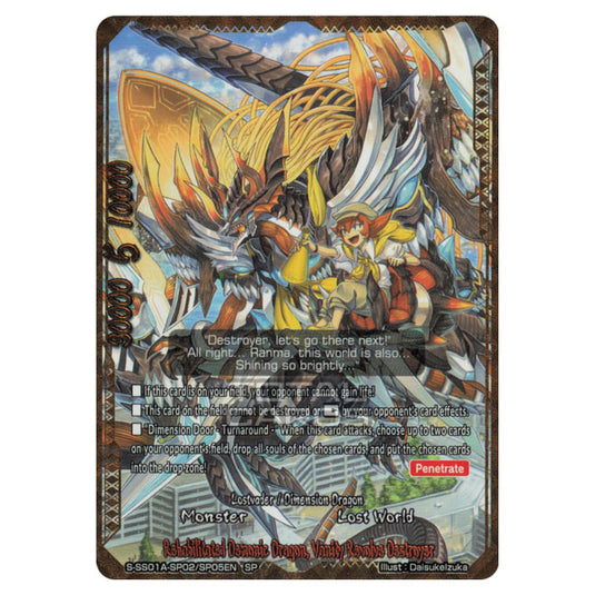 Future Card Buddyfight - Buddy Ragnarok - Rehabilitated Demonic Dragon, Vanity Revolve Destroyer (SP) S-SS01A-SP02/SP05EN