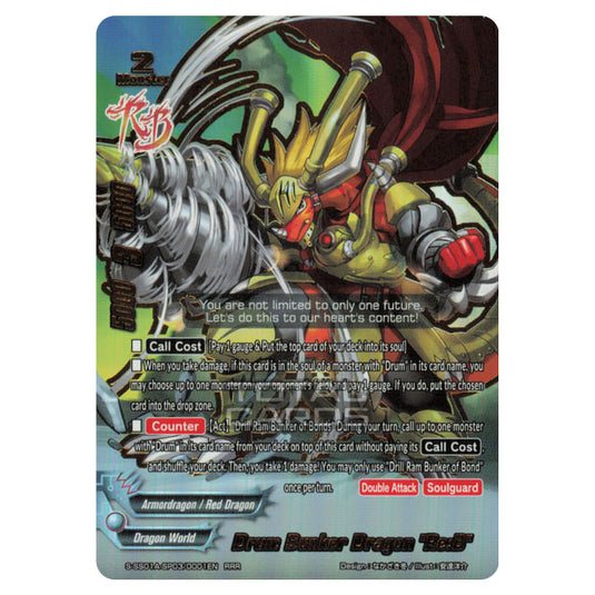 Future Card Buddyfight - Buddy Ragnarok - Drum Bunker Dragon "Re:B" (RRR) S-SS01A-SP03/0001EN