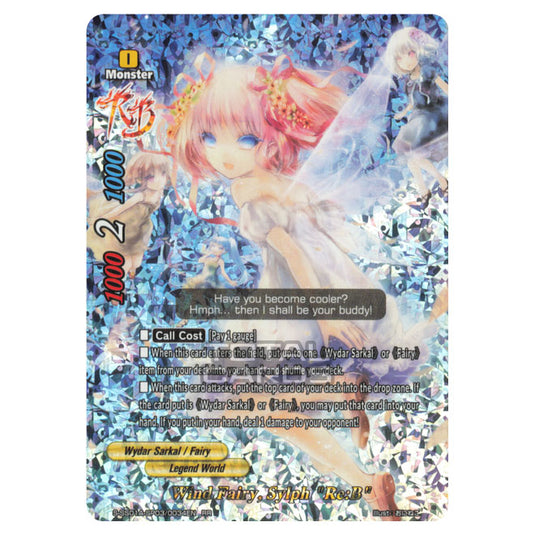 Future Card Buddyfight - Buddy Ragnarok - Wind Fairy, Sylph "Re:B" (RR) S-SS01A-SP03/0034EN