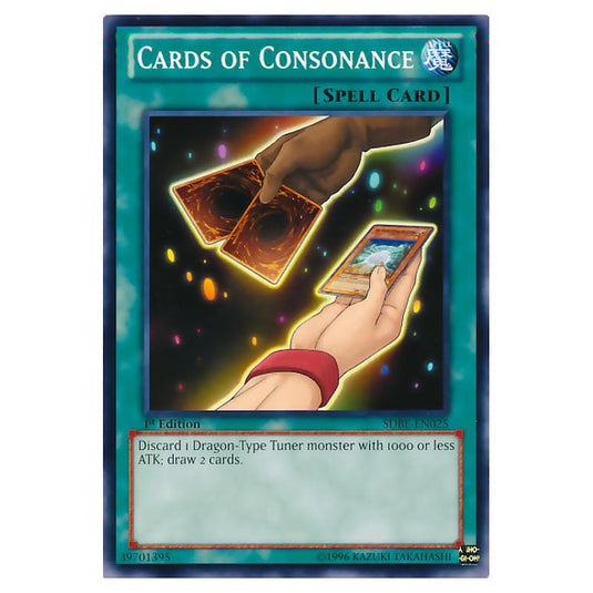 Yu-Gi-Oh! - Saga of Blue-Eyes White Dragon Structure Deck - Cards of Consonance (Common) SDBE-EN025
