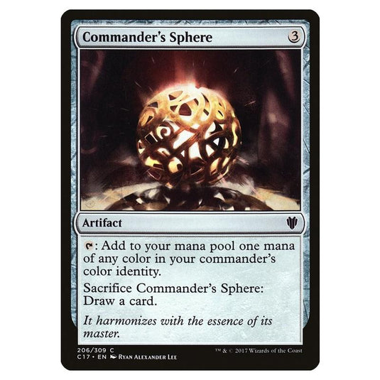 Magic The Gathering - Commander 2017 - Commander's Sphere - 206/309