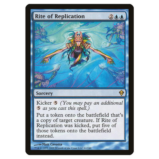 Magic The Gathering - Zendikar - Rite Of Replication - 61/249
