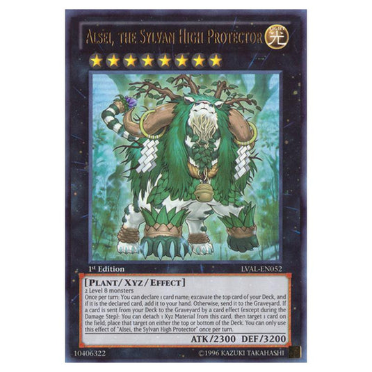 Yu-Gi-Oh! - Legacy of the Valiant - Alsei, the Sylvan High Protector (Ultra Rare) LVAL-EN052