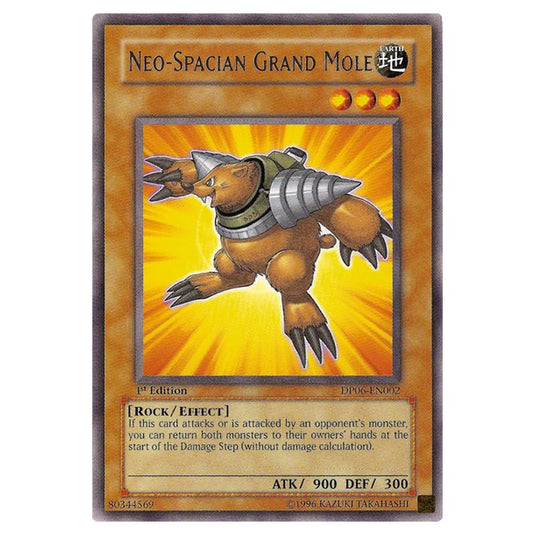 Yu-Gi-Oh! - Duelist Pack - Jaden Yuki 3 - Neo-Spacian Grand Mole (Rare) DP06-EN002