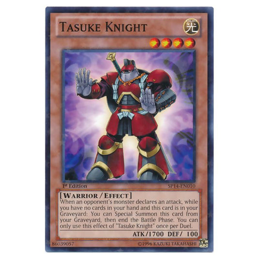 Yu-Gi-Oh! - Star Pack 2014 - Tasuke Knight (Starfoil Rare) SP14-EN010